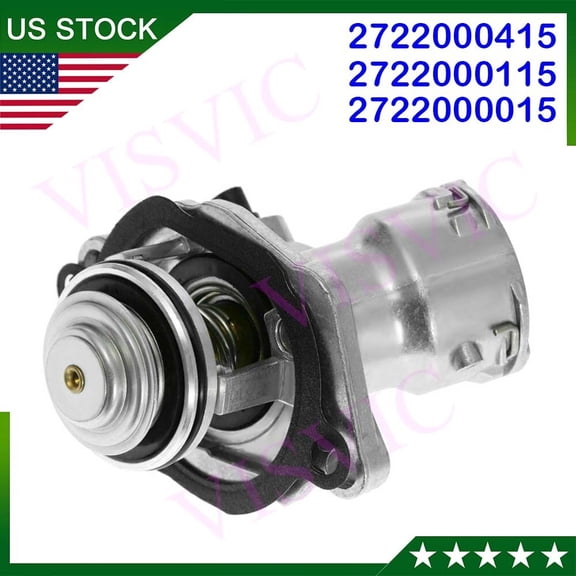 Thermostat w/ Housing for Mercedes Benz C230 C280 C300 C350 E350 ML a2722000415