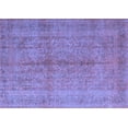 thumbnail image 1 of Ahgly Company Machine Washable Indoor Rectangle Persian Blue Traditional Area Rugs, 5' x 8', 1 of 4