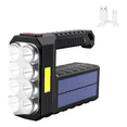 thumbnail image 1 of Lampara Táctica Led+cob Recargable Impermeable Energía Solar Linterna Xtellar Negro Luz Blanco, 1 of 3