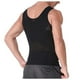 thumbnail image 4 of Fajas moldeadoras para hombre, corsé elástico alto, cintura sin mangas, cuello redondo, top para hombre, 4 of 6