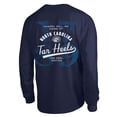 thumbnail image 3 of Men's Champion  Navy North Carolina Tar Heels Laminated All-Star Long Sleeve T-Shirt, 3 of 3