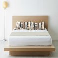 thumbnail image 6 of Yayeee Pillowcase Queen Size Set of 2 Satin Wrinkle Resistant Pillow Case, Black Abstract Dots, 6 of 8