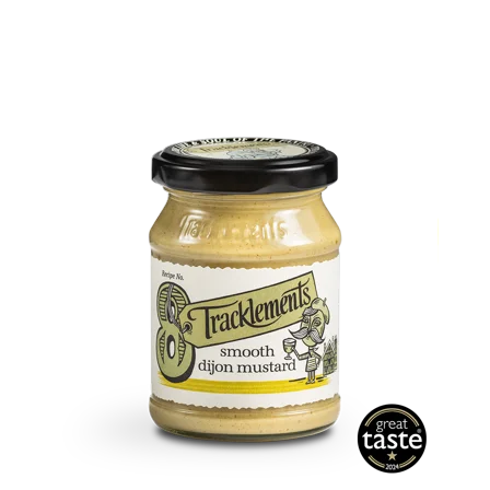 Tracklements Smooth Dijon Mustard 140g - From UK