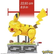 MEGA Pokemon Building Kit Motion Pikachu (1092 Pieces) for Collectors