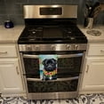 thumbnail image 3 of Carolines Treasures DAC6502KTWL 25 x 15 in. Black Pug Luau Kitchen Towel, 3 of 5