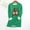 #225-Green, variant on Wowcloth Women's Thermal Shirt with Christmas Print, Fleece Lined for Warmth, Long Sleeve Round Neck Fitted Design for Autumn Winter and Daily Wear