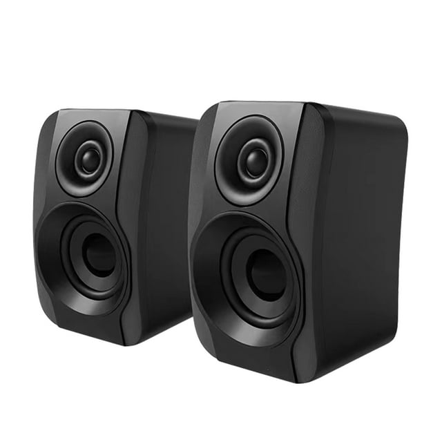 Bdday Enhance Your Audio Experience With A Stylish Computer Small Speaker Stand-alone Desktop Wired Subwoofer Gaming Portable Speaker For Laptop Home Use