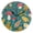Black, variant on Round Clock Gold Clock 9.84*9.84 Inch Round Art Clock Decorative Clock Creative Clock Dual-Purpose Clock Wall Clock Clock Fashion Decoration Red Mushroom