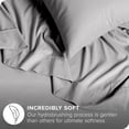 thumbnail image 2 of Ivy Union Microfiber Sheet Set - Breathable - Deep Pocket, Twin XL, Light Gray, 2 of 6