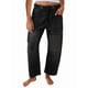 thumbnail image 3 of Pantalones Vaqueros Holgados de para Mujer, de Tiro Bajo, con Parches y Pernera y Bolsillos. Negro S, 3 of 7