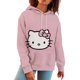 thumbnail image 1 of Sudadera con capucha de los años 90, sudadera gótica Y2k, sudadera con capucha de Hello Kitty, sudadera de anime japonés, sudadera MINISO, ropa, tops, sudadera, ropa de calle, 1 of 1