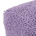 thumbnail image 4 of Moloney Modern Microfiber Chenille Square Pouf, 4 of 8