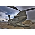 thumbnail image 2 of High dynamic range image of a CH-47 Chinook helicopter Poster Print, 2 of 2