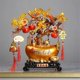 thumbnail image 3 of Árbol de dinero de cristal Feng Shui con lingote de oro, adorno de escritorio for el hogar y la oficina., 3 of 4