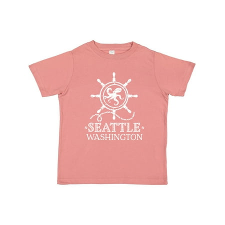 

Inktastic Seattle Washington Octopus Gift Toddler Boy or Toddler Girl T-Shirt