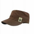 thumbnail image 4 of Clearance! Fdelink Flat Patrol Field Cap Hat Roof Cf Hat Cadet Bush Baseball Baseball Caps the Hat, 4 of 7