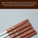thumbnail image 2 of Wosthever 8 piezas de pinchos para barbacoa mango de resistente al calor antideslizante reemplazo antioxidante lavable Picnic carne Cocina y Comedor 40cmx10mmx2mm, 2 of 6