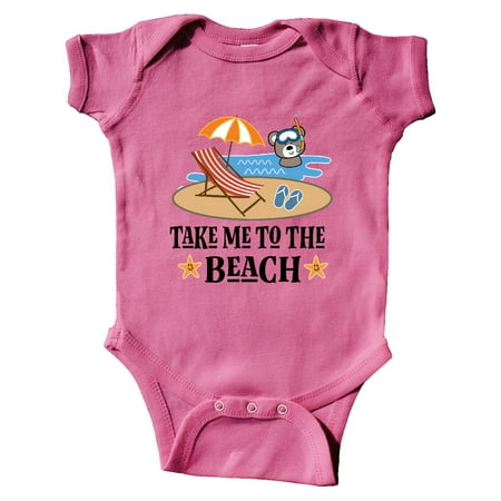 

Inktastic Beach Vacation Florida California Gift Baby Boy or Baby Girl Bodysuit