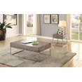 thumbnail image 2 of ACME Table Basse Cecil II 47" en Chêne Gris et Chrome, 2 of 3
