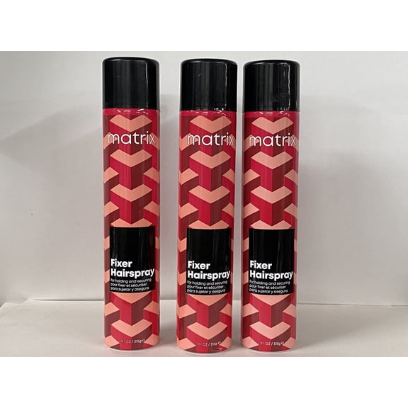 3 Pack , Matrix fixer hairspray for holding and securing 11.1 oz