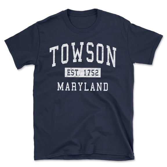 Towson Maryland Classic Established Men's Cotton T-Shirt