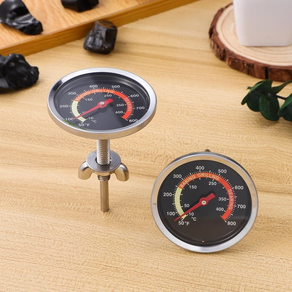 IFANLANDOR Meat Thermometer 2 Pcs Stainless Steel Grill Thermometer For Oven Measurement Baking