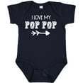 thumbnail image 3 of Inktastic I Love My Pop Pop with Arrow Boys or Girls Baby Bodysuit, 3 of 5