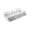 White, variant on TIELUTT 6 Cavity DIY Silicone Round Chocolate Cake Square Scented Small Foil Pans 3 Baking Kits for Adults Small round Baking Pans Toaster Oven 9x13 Pan Candy compatible with Machine Candy Bulk Choco