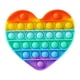thumbnail image 2 of Juguetes sensoriales de burbujas de empuje con alfabeto para necesidades especiales de autismo (corazón B) Likrtyny juguetes de los niños, 2 of 9