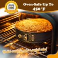 thumbnail image 4 of 8 Inch Non-stick Springform Pan with Removable Bottom - Leakproof Cheesecake Pan, 4 of 7