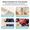 thumbnail image 3 of Shivering Travel Portable Square Necklace Holder with Ring, Earring, and Bracelet Organizer - Suitable for Girls and Women, 3 of 6