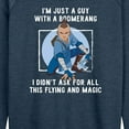 thumbnail image 3 of Avatar - The Last Airbender - Boomerang Guy - Women's Lightweight French Terry Long Sleeve Shirt, 3 of 5