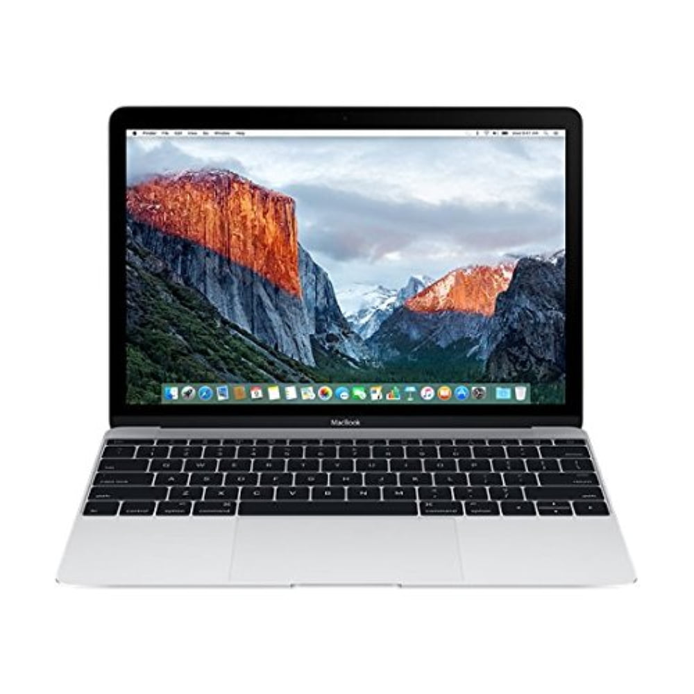 Refurbished Apple 12" MacBook Laptop with Retina Display, Silver, 256