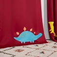 thumbnail image 2 of Quality Home Dinosaur Dino Buddies Children Grommet Top Blackout Curtains for Kids Room -84", 2 of 5