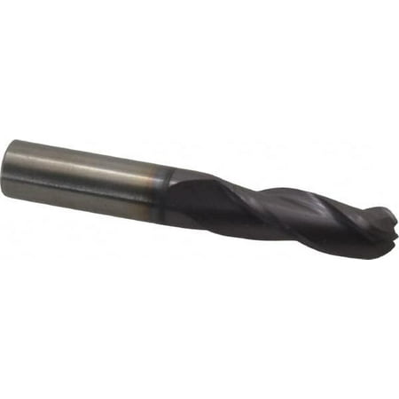

Atrax Atrax 3/8 Diam 1 LOC 3 Flute Solid Carbide Ball End Mill AlTiN Finish Single End 2-1/2 OAL 3/8 Shank Diam