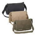 thumbnail image 4 of Everest Unisex Large Canvas Messenger Khaki, 4 of 4