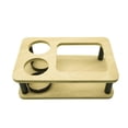 thumbnail image 1 of Mini Bar en Bois pour Sofa / Support de Bol à Collation et Plateau / Étagère de Rangement pour Sofa Table d'Appoint Table Basse avec Nom / et Support à Collation / Ensemble d'Ornements de Noël Ornement de Noël Flocon de Neige Loup, 1 of 2
