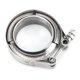 thumbnail image 4 of Brida De Abrazadera De Acero Inoxidable, Escape Turbo De 2,25 Pulgadas Tubería Hacia Abajo De Acero Inoxidable Clamp De Banda V BRIBA 2 PCS Kit De Brida, 4 of 7