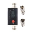 thumbnail image 3 of Medidor de potencia SWR RD106P Medidor SWR digital, Fmb VHF , 80-999MHz, carga por cable USB, con cable USB, medidor SWR negro de 120 W Medidor SWR Baoblaze Medidor de ROE, 3 of 8