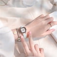 thumbnail image 5 of Reloj de azúcar con cubo de champán, diseño de nicho para estudiantes de alto nivel, temperamento simple y retro exquisito, 5 of 5