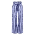 thumbnail image 4 of Women's Wide Leg Pants High Elastic Waisted in The Back Business Work Trousers Long Straight Suit Pants, 4 of 6