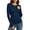 Navy, variant on Ltctricy Long Sleeve Shirts for Women Slim Fit T Shirts Stretchy Crewneck Basic Tees Soft Base Layer with Thumb Holes(Black,Small)
