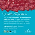 Organic Vanilla Rooibos Red Tea Bags (50 Wrapped Teabags) | 100% ...