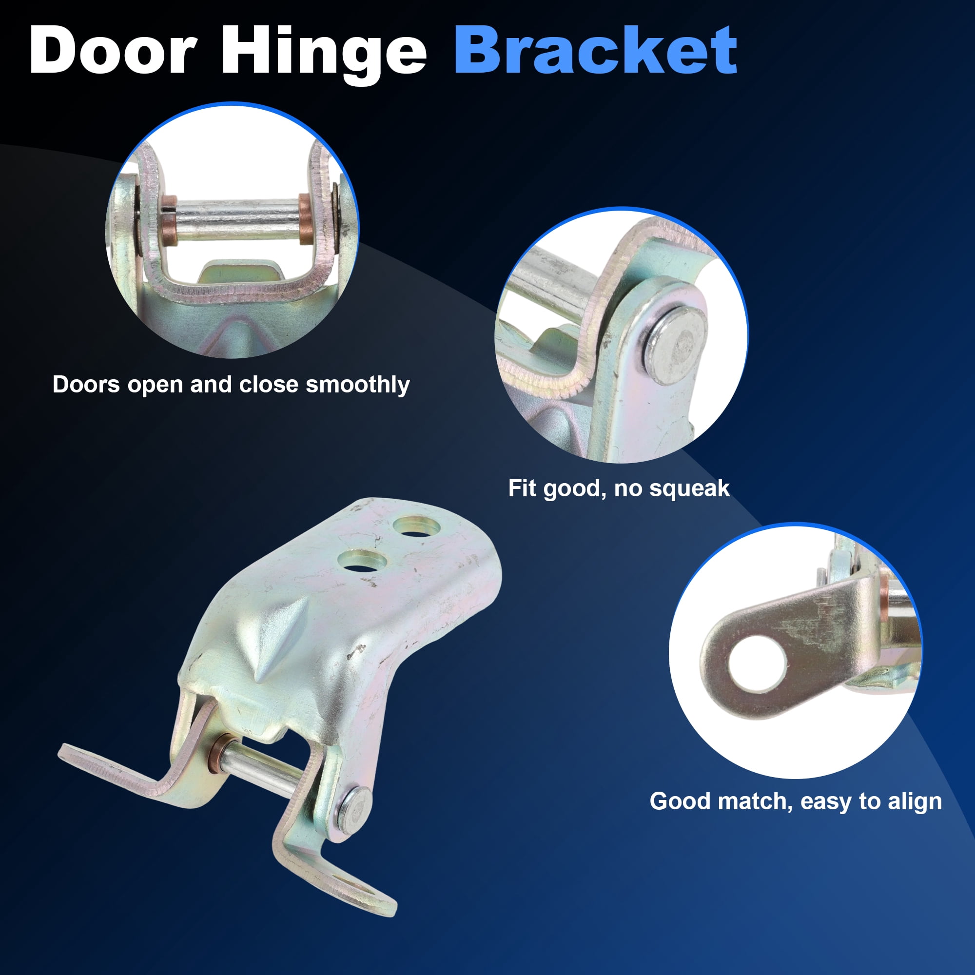 Unique Bargains Front Left Door Hinge Assembly for Nissan Armada Titan 2005-2018