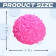 thumbnail image 2 of BESTSKY Exercise Ball,6.3*6.3*3.15in Yoga Ball For Pregnancy,Anti-Slip Exercise Balls,Pink, 2 of 7