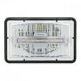 thumbnail image 2 of High Power LED 4” x 6” Rectangular Headlight with Amber Auxiliary Position Light Bar - High Beam, 2 of 2