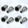 thumbnail image 3 of EeaseMX 30 tapones para cuerdas de guitarra, casquillos pasantes, hebillas de montaje, piezas de buje, accesorios para guitarra (plateados), 3 of 8