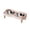 Pink, variant on QSTDGVPW Cat Bowl Raised Stainless Steel Splashproof Elevated Food Water Dish Pet Feeding Pink