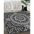 thumbnail image 3 of Ahgly Company Machine Washable Indoor Rectangle Transitional Gunmetal Gray Area Rugs, 2' x 3', 3 of 7