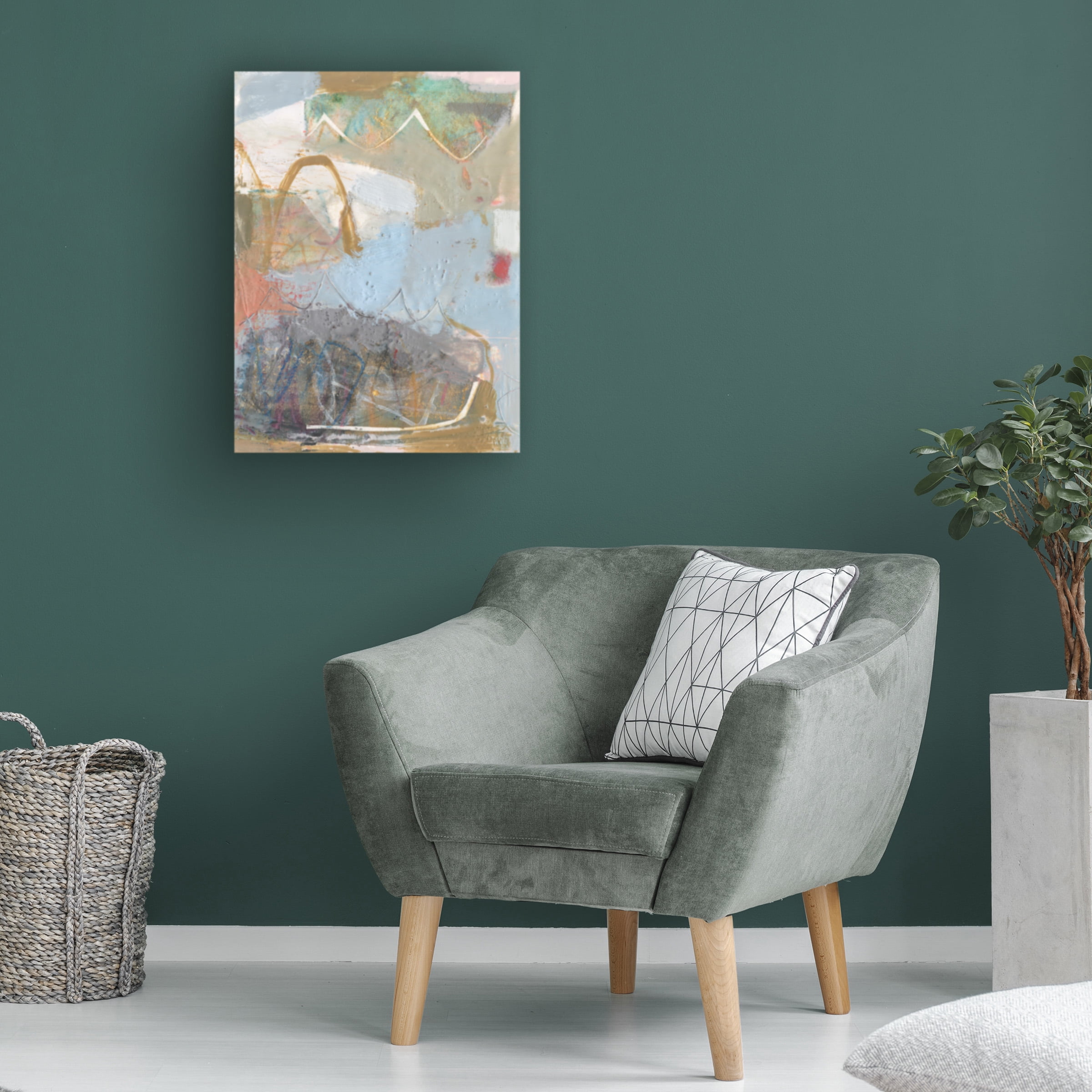 Sue Jachimiec 'Minim I' Canvas Art